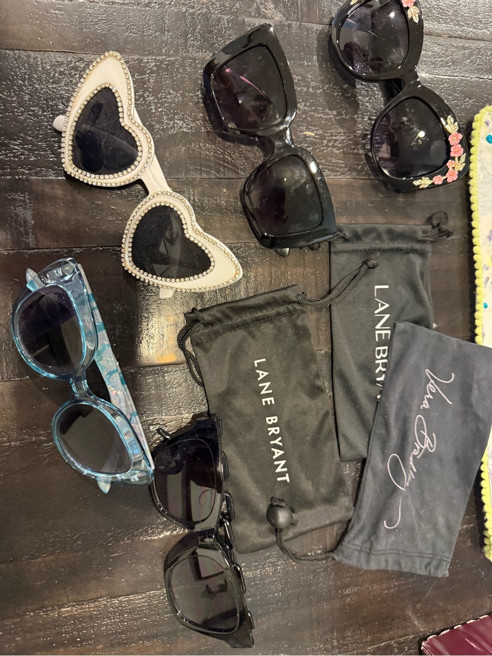 Lane Bryant Black and Blue Women's Sunglasses Assortment